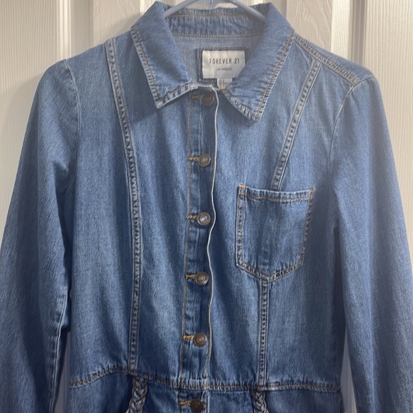 Forever 21 Jean Romper NWOT Size Small for $35 - Picture 4 of 15